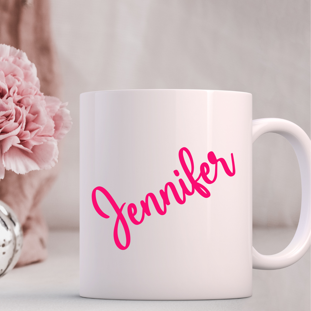 Simple Name Mug