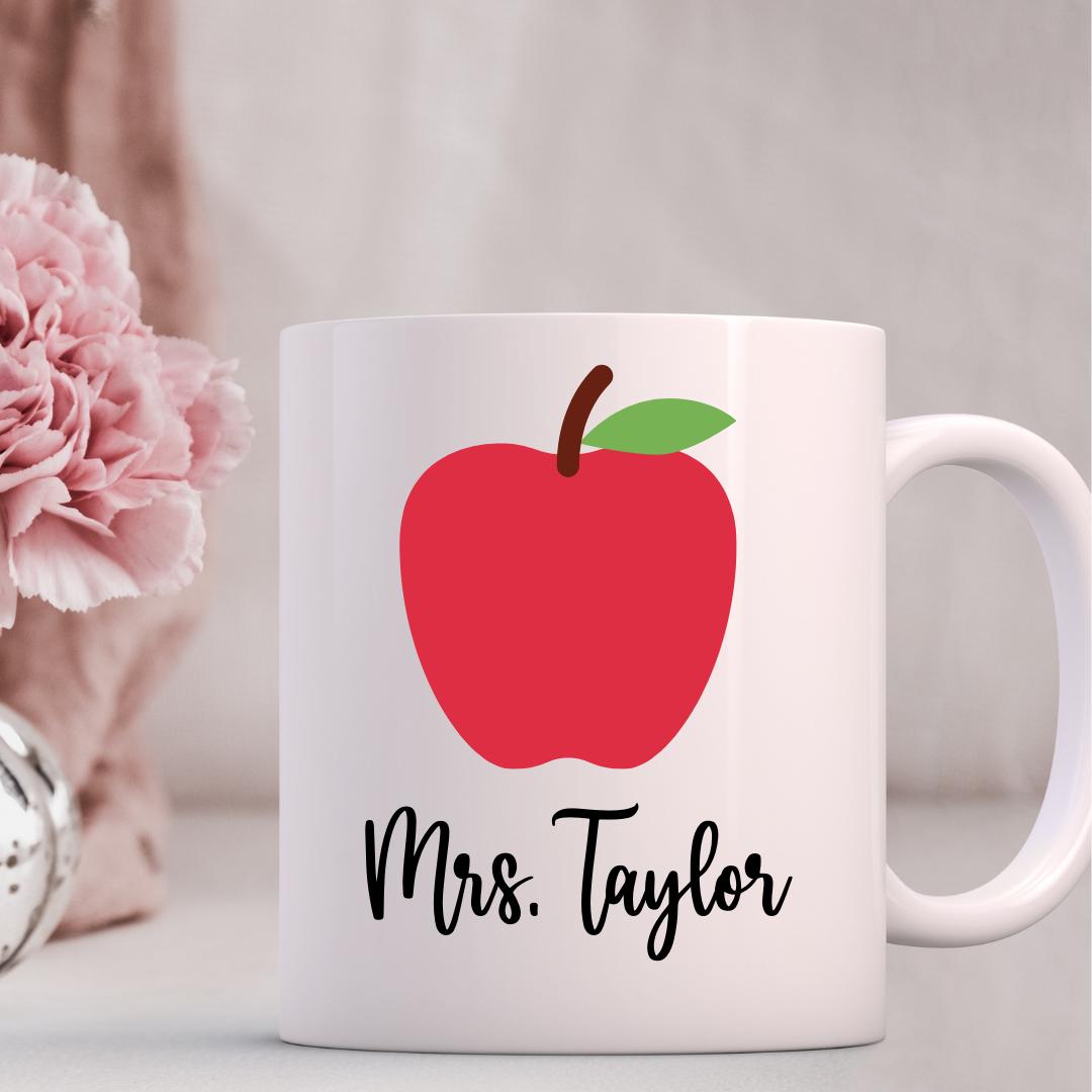 Teacher Apple Mug