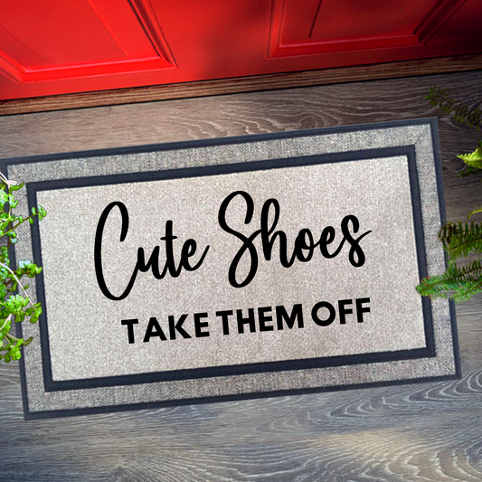 Cute Shoes Doormat