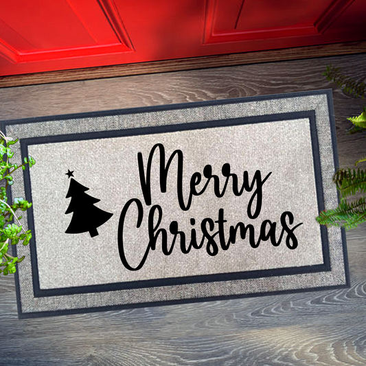 Personalized Christmas Doormat