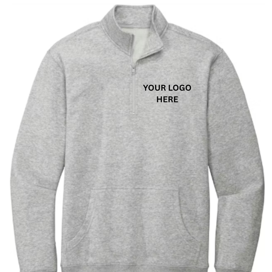 Branded Quarter Zip
