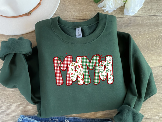 Mama Christmas Crewneck – Cute & Cozy Holiday Sweatshirt