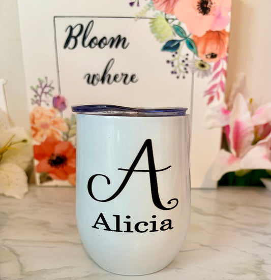 Personalized Wine Tumbler