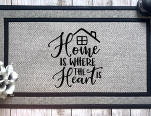 Home is Where the Heart Is Doormat