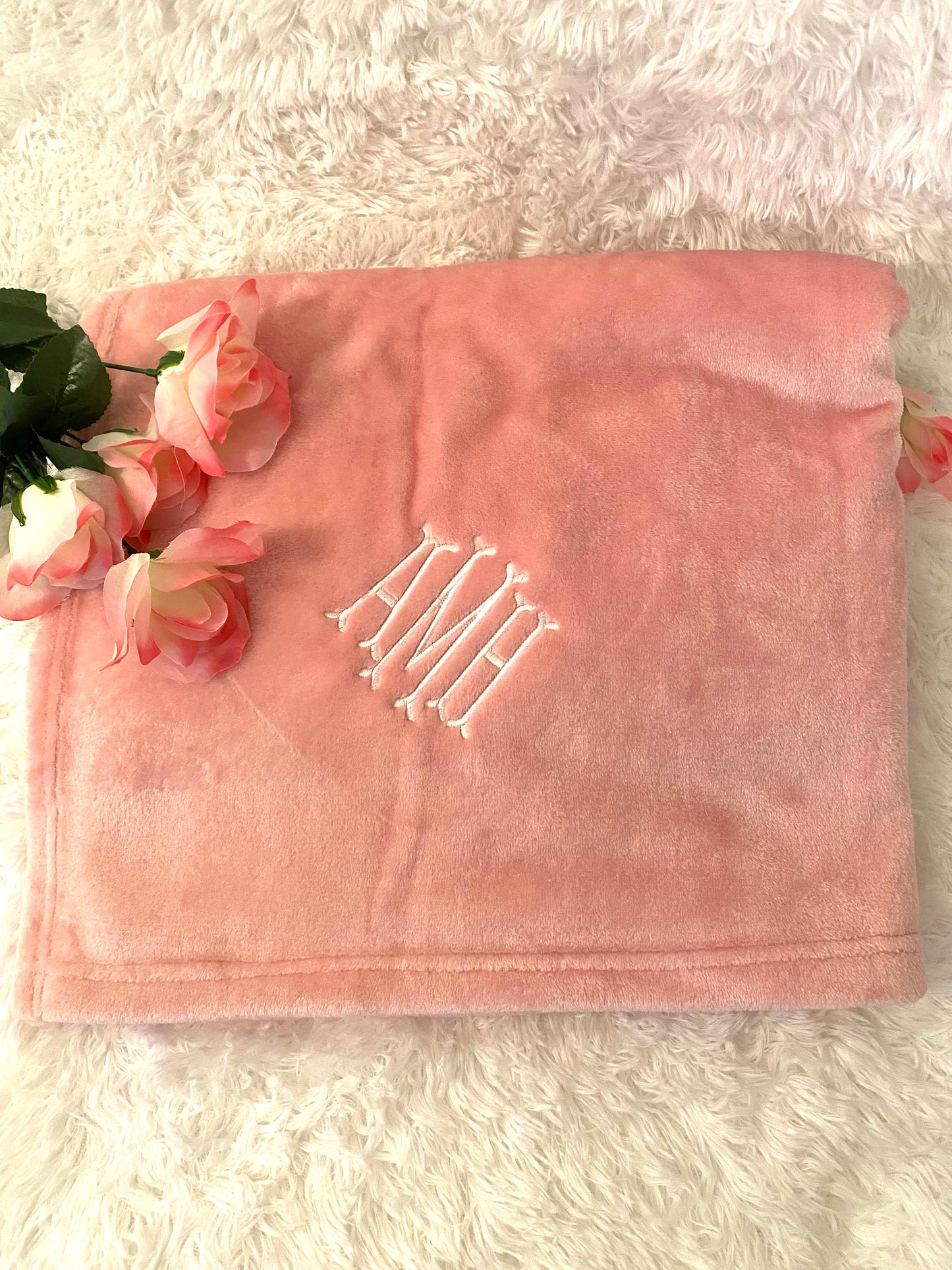 Monogrammed Blanket